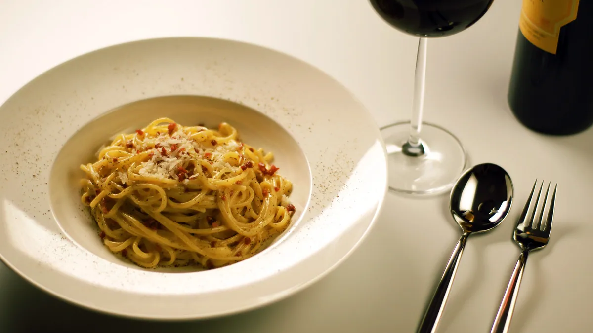 Italian food typical of Ristorante Uno